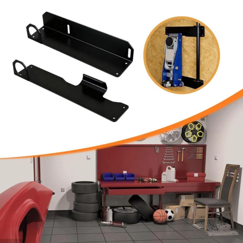 2pcs Heavy Duty Wall Storage Rack Metal Brackets Garage Tool Organizer  Home Workshop