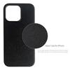 Busines Sle Minimalist Leather for MagSafe Phone Case for IPhone 17 Pro Max 16 15 14 13 Card Bag Wallet Charge Protect Cover Bla