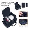 70 Bottles Nail Polish Organizer Bag fabric cloth Cosmetic Handbag Organizer Storage Case Travel Carrying for Nail Stuff & Tools