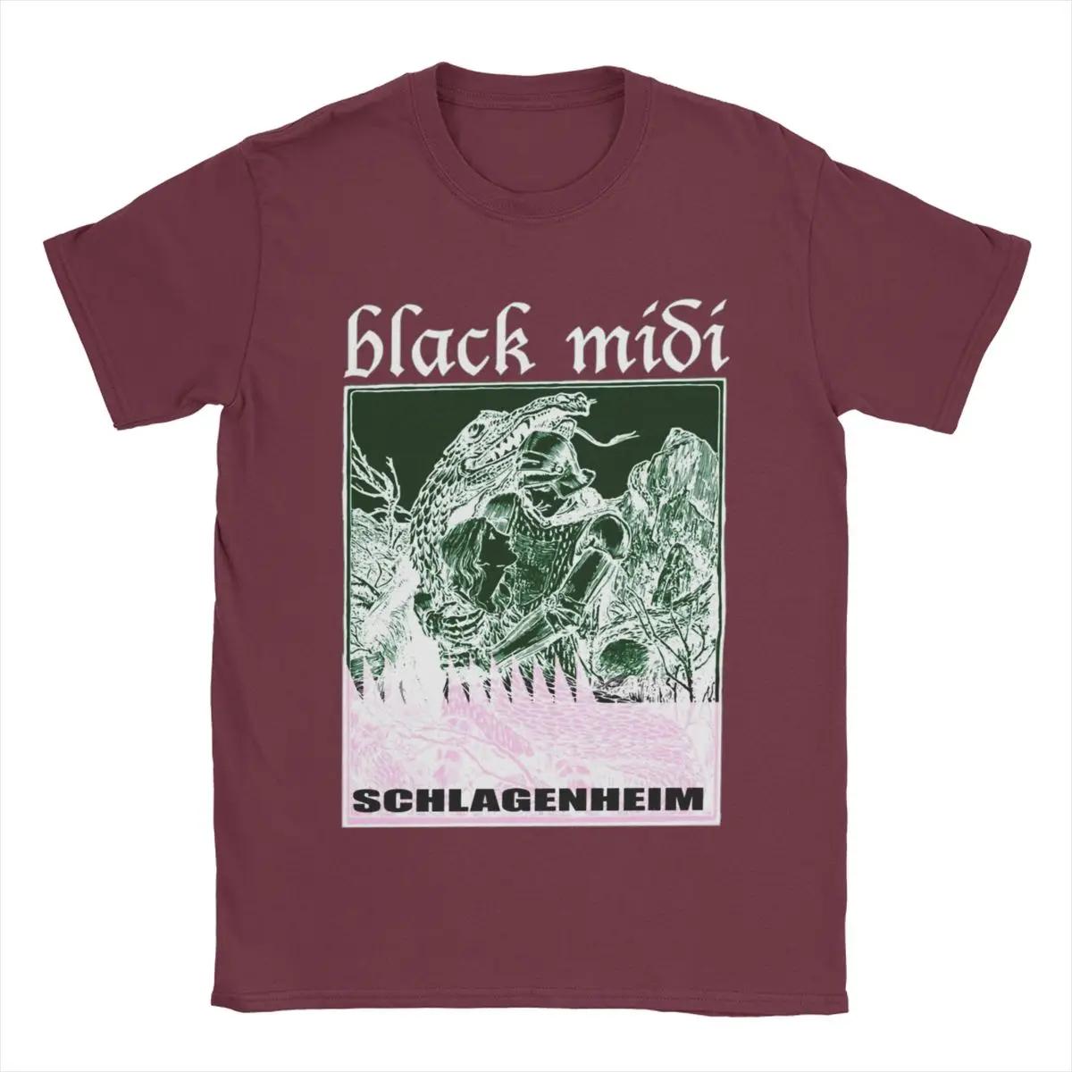 

Men s T-Shirts Black Midi Schlagenheim Novelty 100% Cotton Tees Short Sleeve T Shirt Round Neck Tops Gift XL бордовый