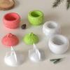 Reusable Silicone Resin Mold Featuring Holiday Berries Snowflake Designs Handmade Storage Container Mold For DIY Crafts