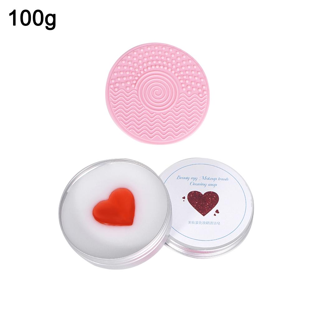Natural Makeup Brush Cleaner Soap Multi Functional Washing Outdoor Portable Cosmetics Travel Beauty Cleaner Tools Reusable