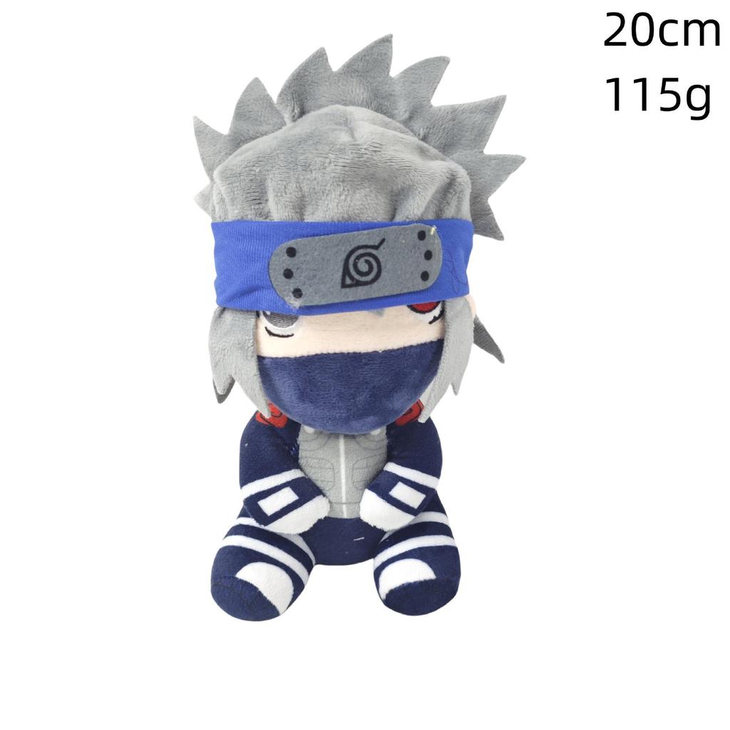 Japanese Style Sitting Naruto Plush Toy: Naruto, Kakashi, Sasuke, Gaara Dolls