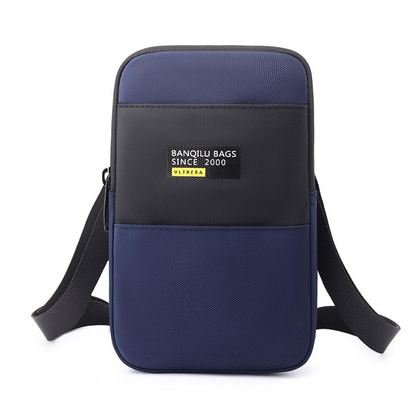 

Мужская мини-сумка для мобильного телефона, небольшая портативная сумка через плечо, сумка через плечо, нагрудная сумка
