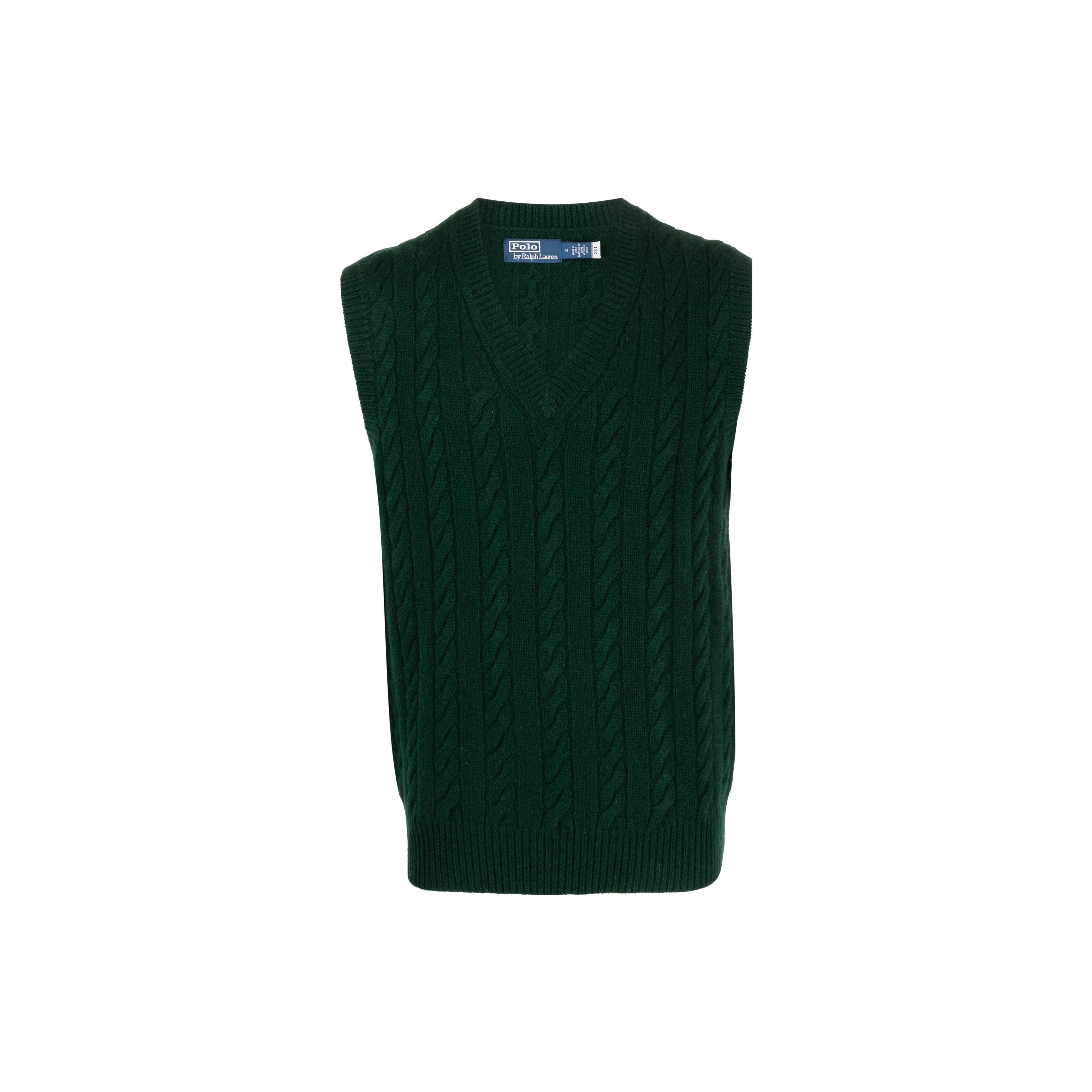 Polo Ralph Lauren cable-knit sleeveless vest