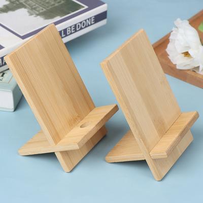 1Pcs  Wooden Phone Holder Stand Mobile Smartphone Support Tablet Stand