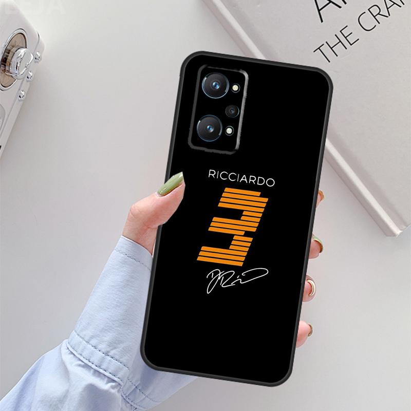 F1 Formula 1 Number For Realme 10 11 Pro Plus GT Neo 5 2T C21Y C30 C31 C33 C35 C55 OnePlus Nord CE 2 3 Lite Case