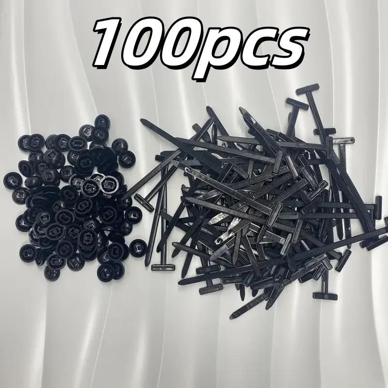 Multi-Functional Cable Tie Buckle for Car Trunk and Mudguard Fixing