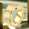 Men Women Fashion Stainless Steel Rings Wedding Engagement High Quality Accessory
