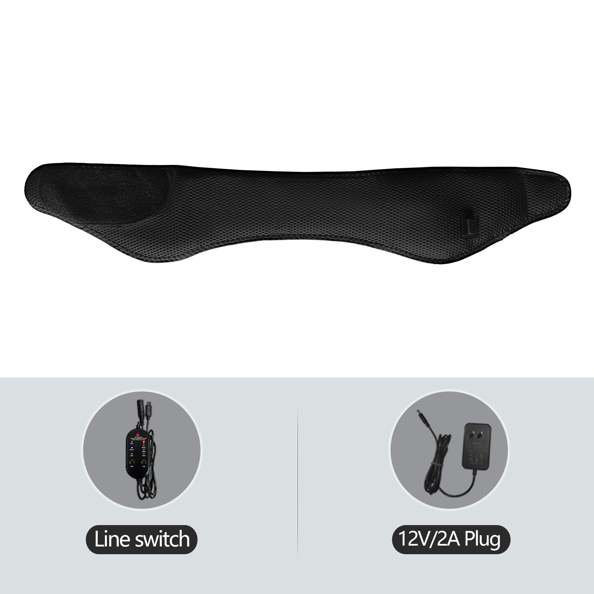 

Winter Full-Wrap Heated Headband 3 Heat Settings Head Warmth/Migraine Relief Stress Relief Better Sleep Adjustable Tightness UK-Plug