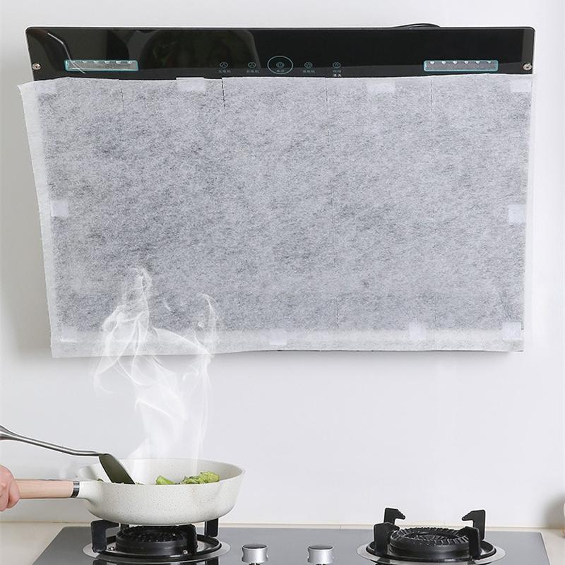 1 Roll/Bag Kitchen Oil Stickers Range Hood Filter Universal Disposable Fit Durable Sticker Protection Kitchen Hood Stickers