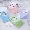 Extendable Foldable Sticky Notes 3-in-1 Lined/Dotted/Grid Self-Stick Notes Self-Adhesive Memo Pads School Office Supplies