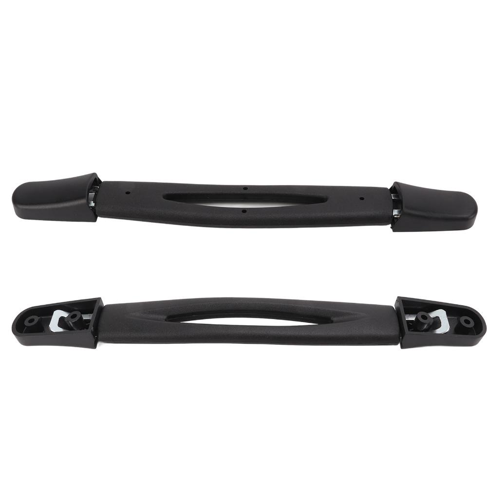 2 Pcs /Set Durable Plastic Luggage Pull Handle Flexible Easy Install Replacement Handle Luggage Handle For Repairing