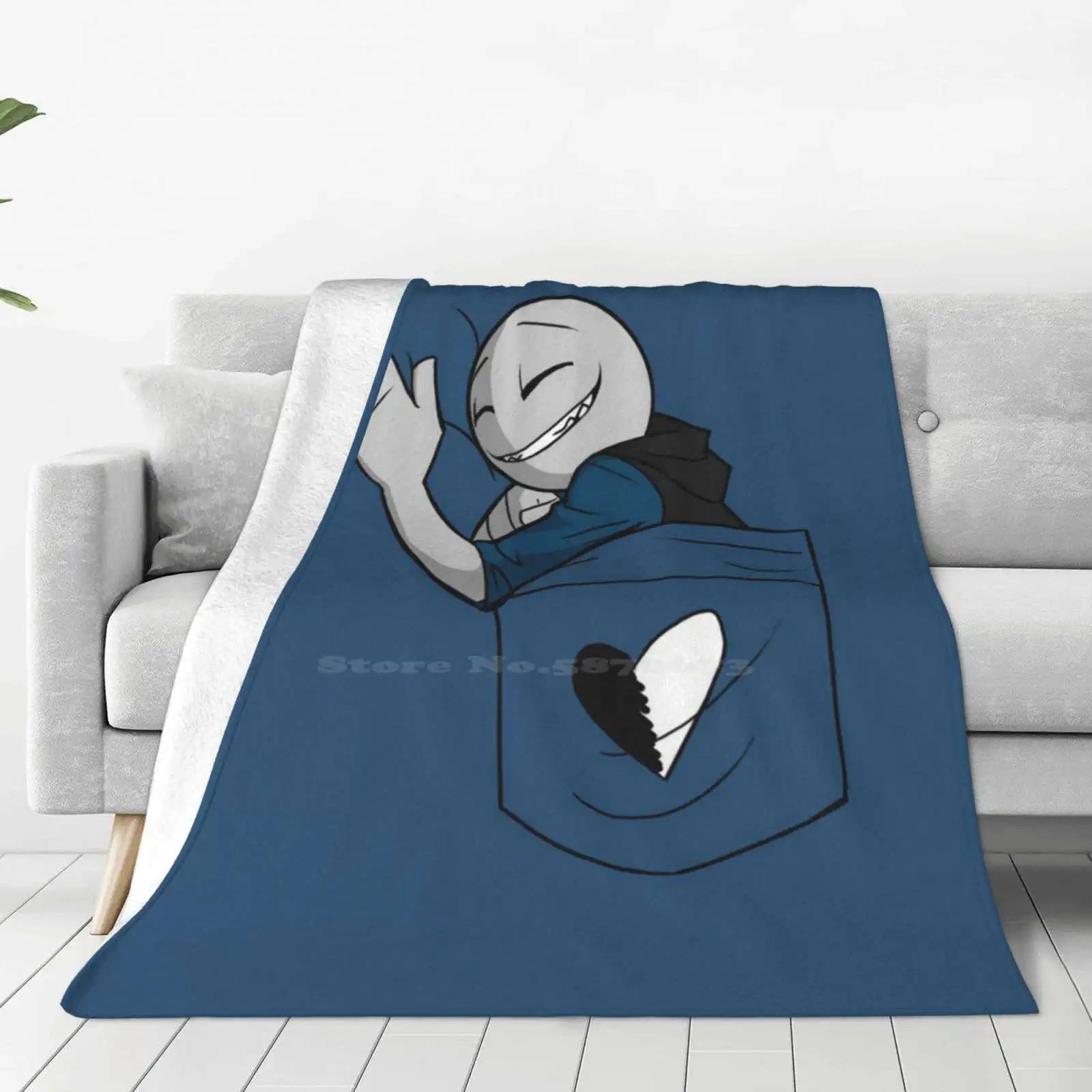 Your Boyfriend s Pocket Four Seasons Comfortable Warm Soft Throw Blanket Pocket Your Boyfriend 100cmx150cm
