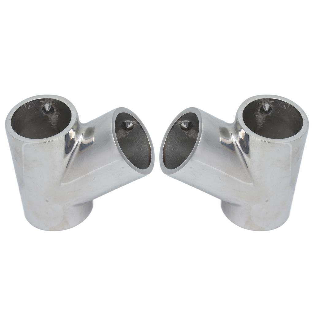 1 Paar Bot Handreling Fittingen Onderdelen 60 Graden 316 Roestvrij Staal Marine Hardware Links Rechts