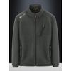 Fuzzy Sherpa Jacket for Men Casual Full Zip Stand Collar Fall Winter Warm Outwear Polar Fleece Jackets Men's Outdoor Hiking Soft Coat With Pockets