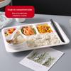 ZLIII Melamine 6-Compartment Square Serving Plate