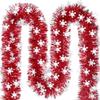 DIY Heart Tinsel Garland Love Sequins Hanging Decor Sweet Valentines Garland  Valentines Party