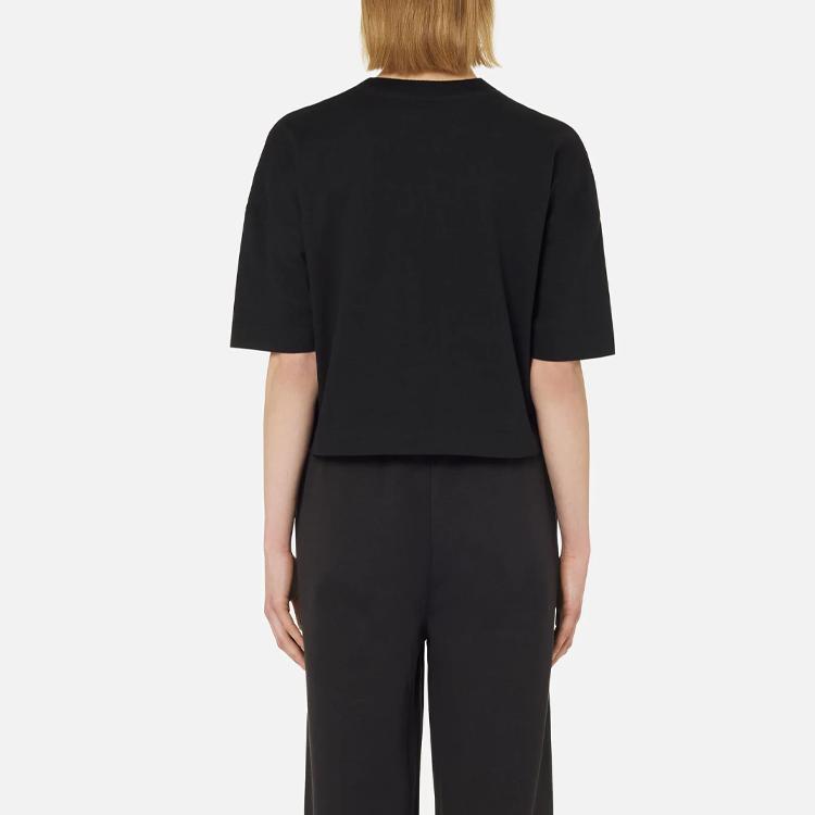 Puma X Amiparis Love Heart Logo Kurzes Crop T-Shirt Damen Tops Schwarz 534073-01