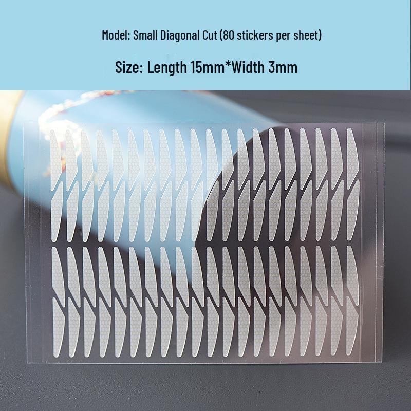 Matte Olive Waterproof Double Eyelid Tape: Invisible, Traceless, for Natural Long-lasting Makeup