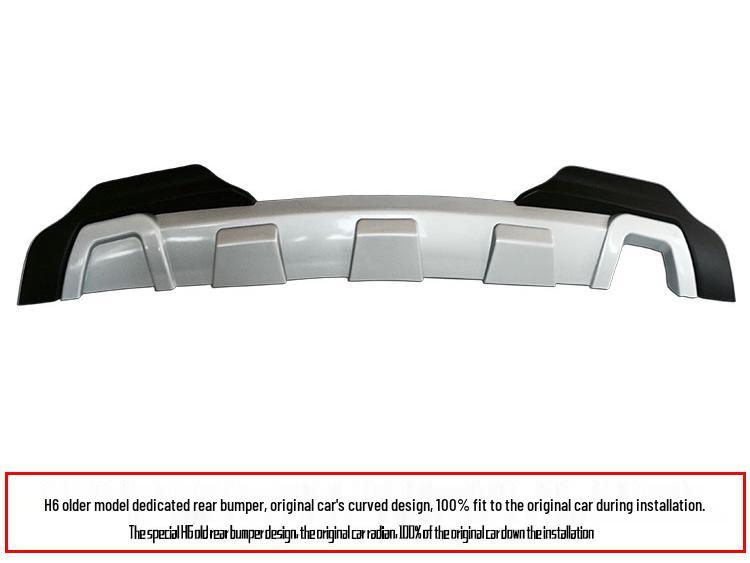 Haval H6 Front & Rear Bumpers, 11-12 Sport, 14H2 Upgrade, Anti-Collision Guard
