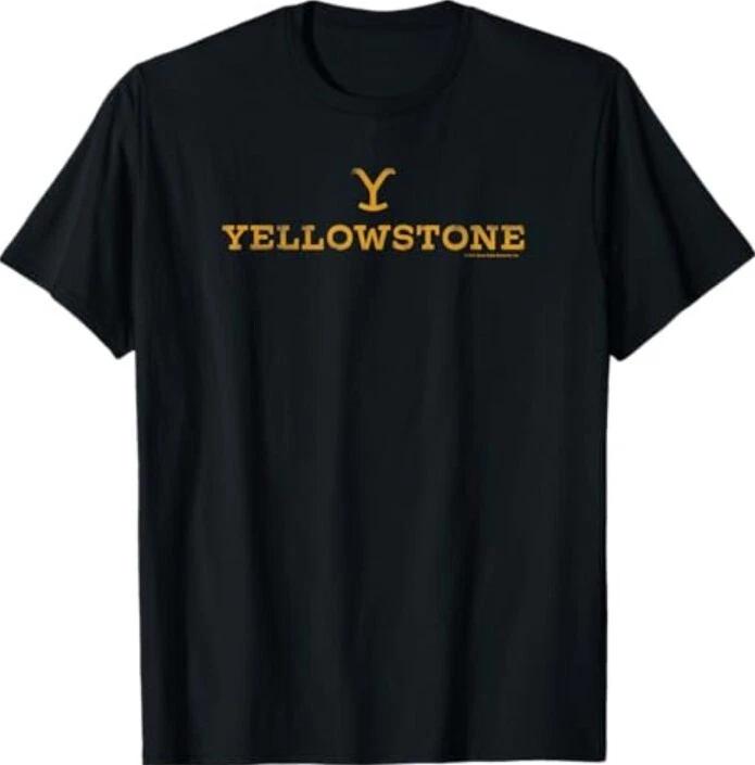Yellowstone Large Gold Logo T-Shirt L