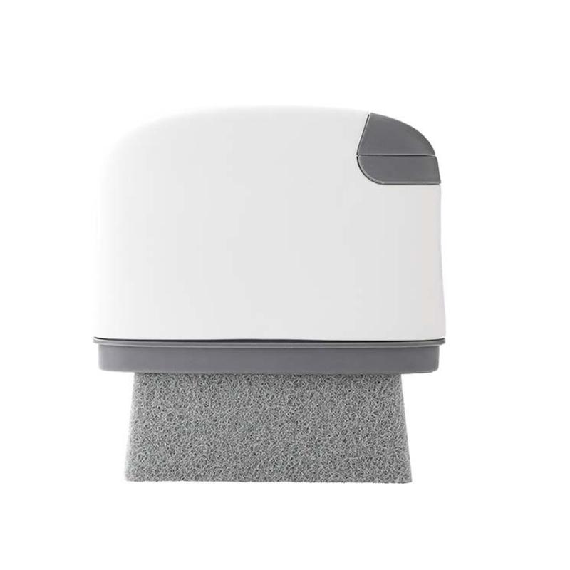 Multipurpose Kitchen Window Sill Gaps Brush With Scraper Double Head For Deeply Cleaning Stubborn Grime In Tight Space