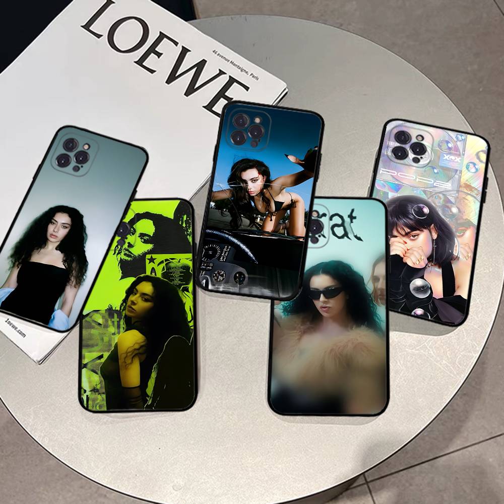 British Pop C-CharliS-XCX Singer For Iphone 17 16 15 14 11 12 13 Pro Max Plus Case Cute Art Phone Cover