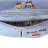 Animal Mode Waist Pouch 258037 Sax [Kusuguru Japan] -