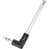 ENUODA 3.5mm FM Radio Antenna 4 Sections Telescoping Antenna 8.2cm/24.5cm,for Mobile Cell Phone,Teenage Engineering OP-1 and Other Electronics