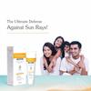 Brinton UV Doux SPF 50 PA+++ Mineral Based Sunscreen Gel | No White Cast | Tinted & Water Resistant | UVA/UVB Protection | Men, Women & Children - 50g