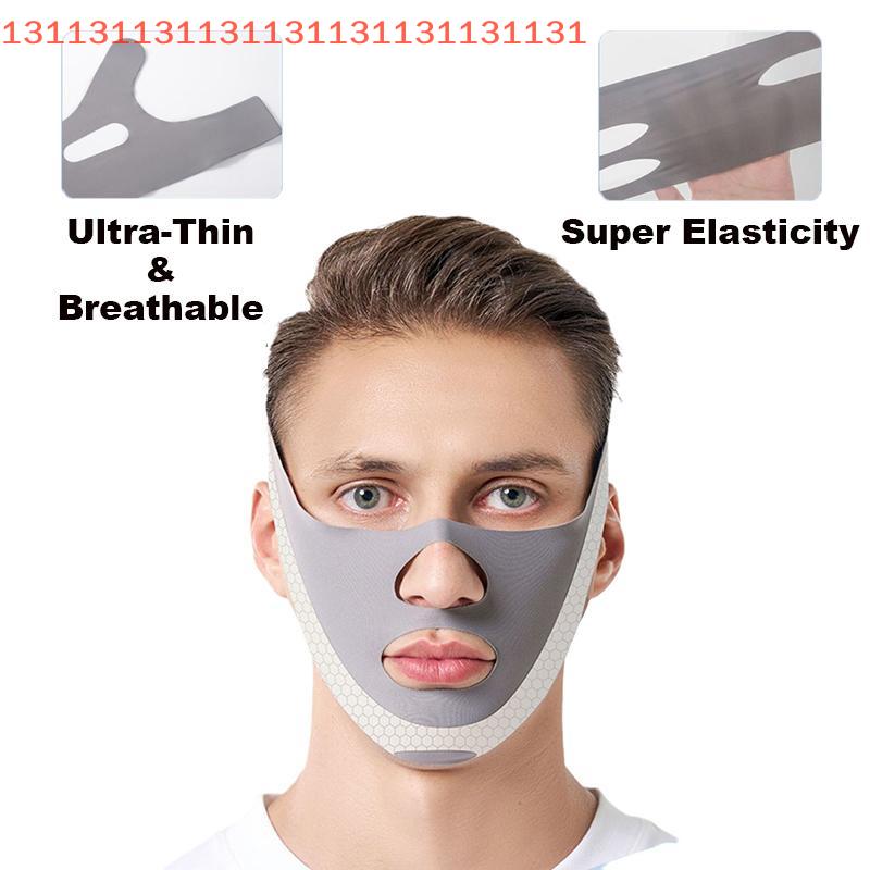 Doppelkinn Gesichtsmaske Gesichtsmaske zur Gesichtsverschlankung Schlankheitsbandage Hautpflegegürtel Form Lift Reduzieren Gesichtsverschlankung Schlanker Für Männer