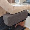 Cotton Linen Foam Elbow Pillow Chair Armrest Pad Support Arm Rest for Office Gaming Chair Armrest Chair Cushion Pad Elbow Relief
