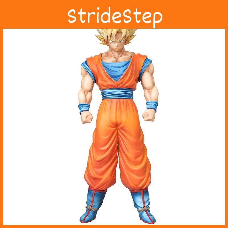 Super Saiyan Son Goku Pvc Model With Assembled Design For Action Collectors And Enthusiasts