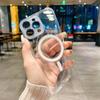 Clear Wireless Charging Phone Case For Iphone 14 13 12 11 Pro Max 14 Plus 14pro Max Shockproof Lens Protector Soft Acrylic Cover
