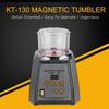 CNSTZBC Magnetic Barrel Polishing Changeable Barrel Polishing Magnetic Polishing 250W KT130 Rotary Tabletop Rust Jewelry Precious Precision Part