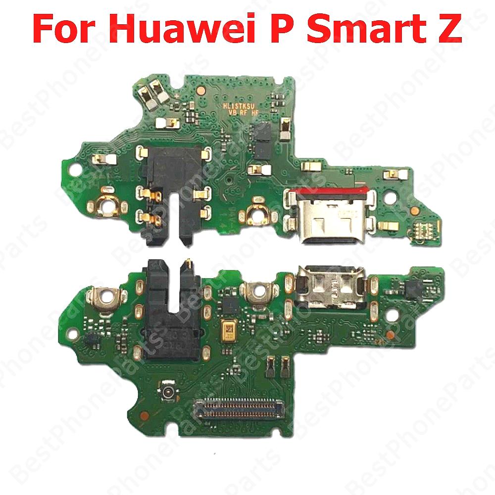 Charge Board For Huawei P Smart S Z Pro 2019 Plus 2020 2021 Charging Port Usb Connector Plate Pcb Dock Flex Mobile Phone Parts