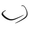 2PCS Front Bumper Air Spoiler Piano Black Smooth Surface Rustproof Replacement For Mercedes‑Benz C‑class W206 2022+