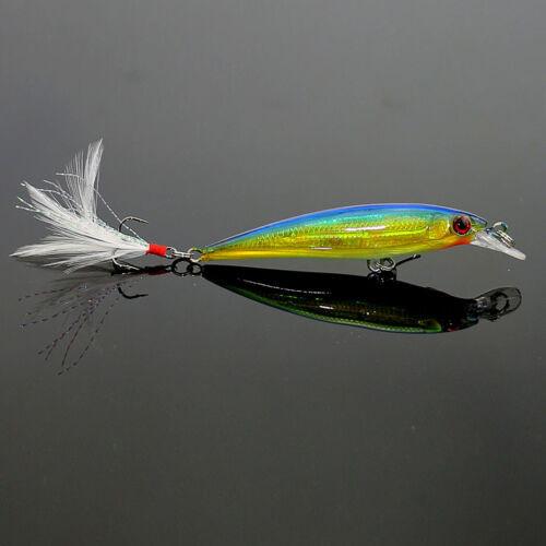 Lot New Kinds Of Fishing Lures Crank Baits Hooks Minnow Baits Crank Tackle