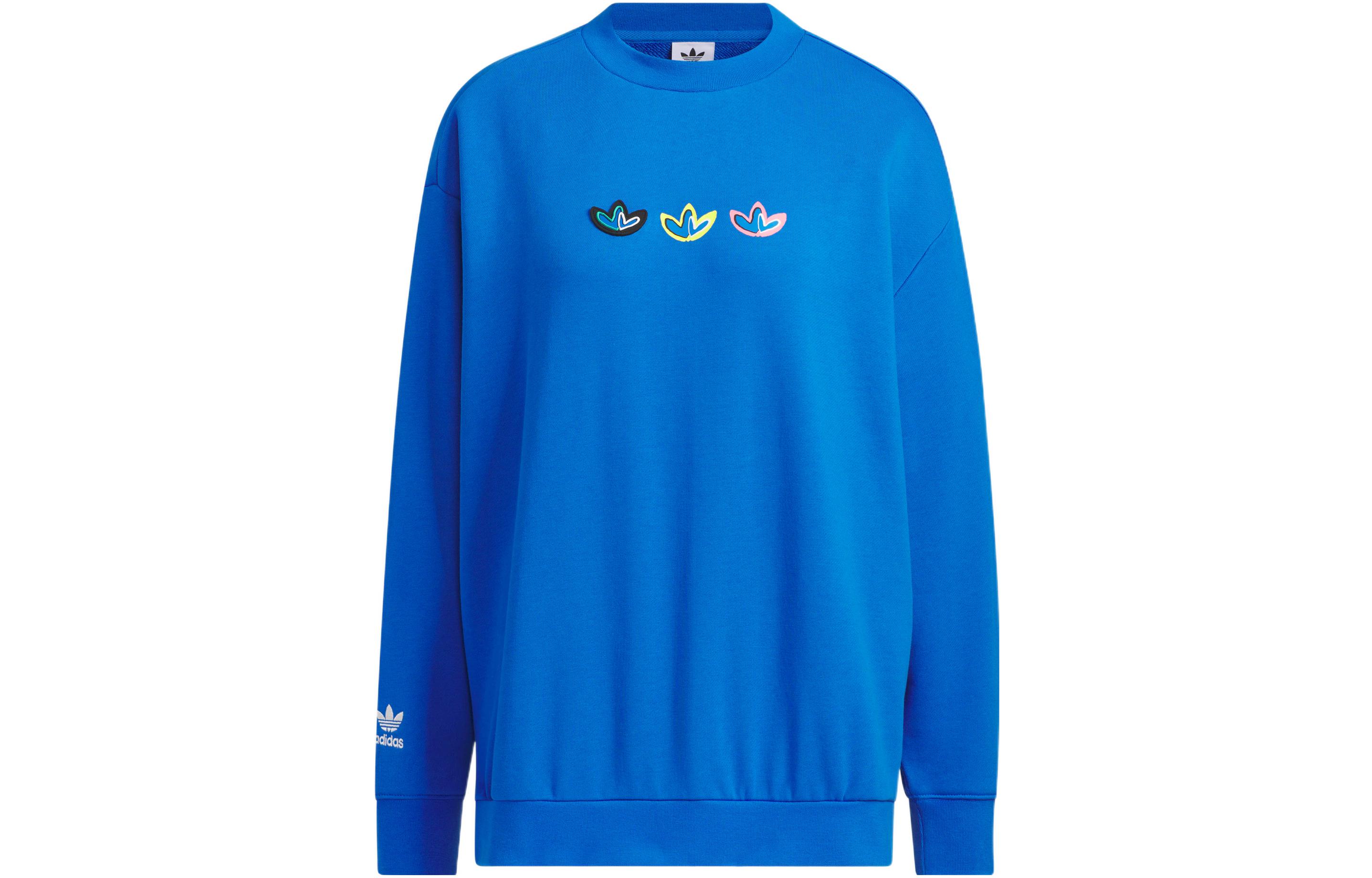 Adidas Originals Adidas Originals Valentine s Day Sweatshirt Women s Bird Feather Blue IK6859 XXS