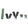 Reusability Clips Adjustable Garden Connectors Easy Soil Placement Robust PP Material Rotatable Connector Feature