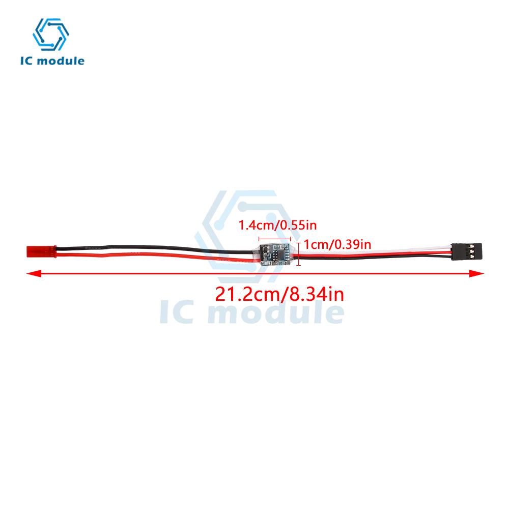 High Current Remote Control Electronic Switch 3-30V Aerial Model Plant Protection for RC Drone Water Pump PWM Signal Control