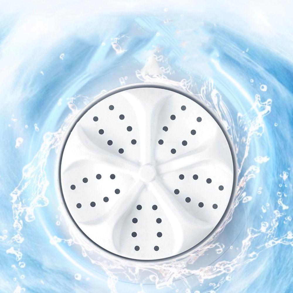 Rotierende Waschmaschine Mini Automatischer Zyklus Reinigungswerkzeuge Praktischer Wäschebecher Wohnheim