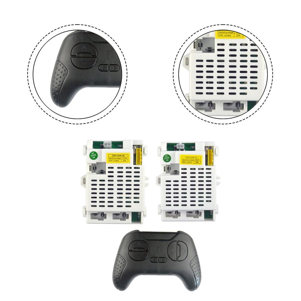 24V Remote Controller For  Electric Ride On Car Replacement Parts CSR-24W-1A Receiver Easy Installation