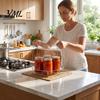 Rust Resistant Jar Tray 3-in-1 Stainless Steel Canning Rack with Foldable Handles, Anti-Scald Home Food Preservation Lifter, Rust?Proof Pot