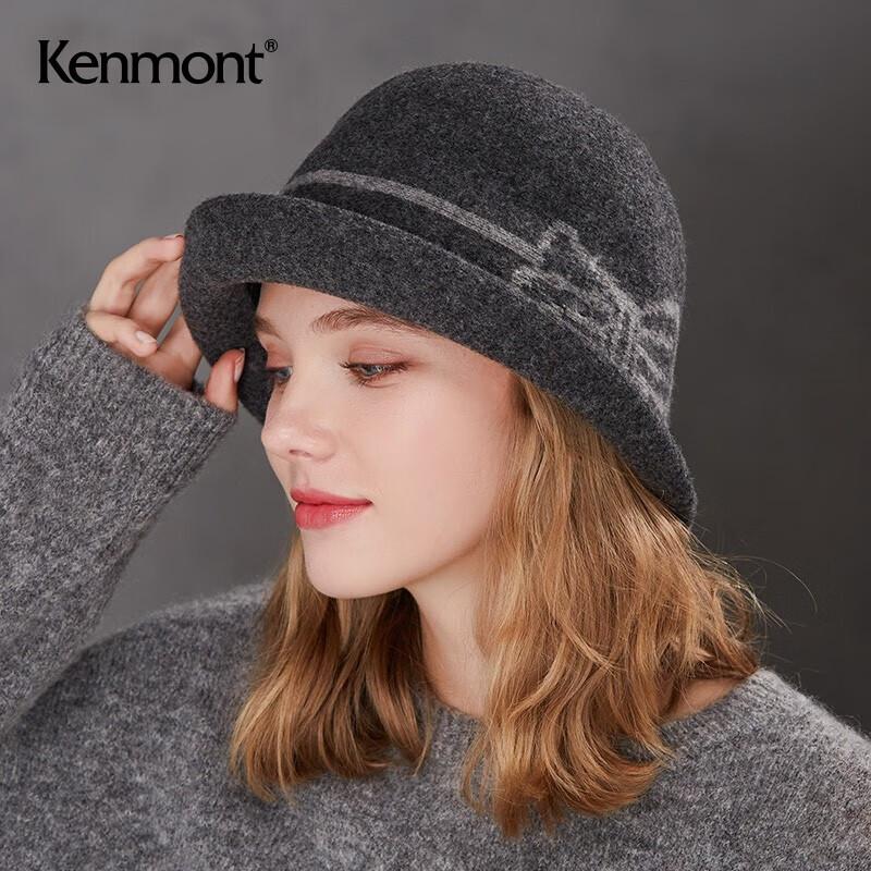 Женская шляпа-котелок из шерстяного фетра Carmon Adjustable (57cm)