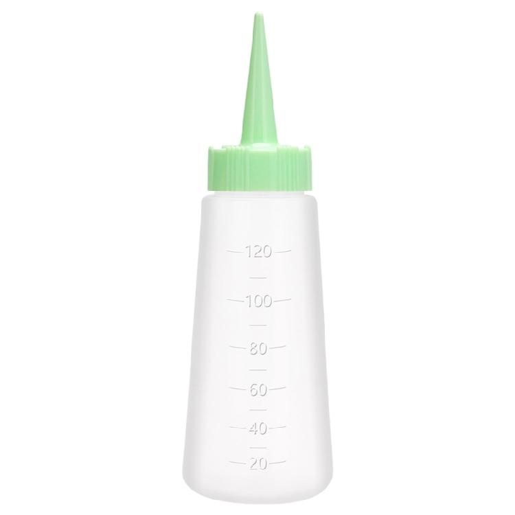 120ml Hair Oil Applicator Bottle Salon Shampoo Applicator Hair Cleaning Bottle Plastic Squeeze Bottle