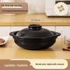 Shengye Schwarzer Keramik-Kasserollentopf