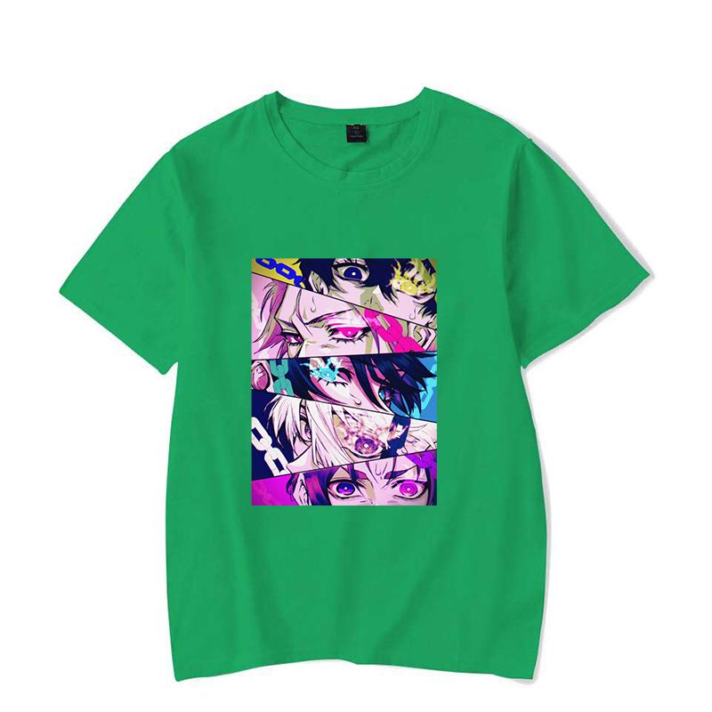 

Горячие футболки с принтом BLUE LOCK Мода Женщины Мужчины Короткий рукав Смешное Аниме Футболка с круглым вырезом Повседневные Летние топы 4XL