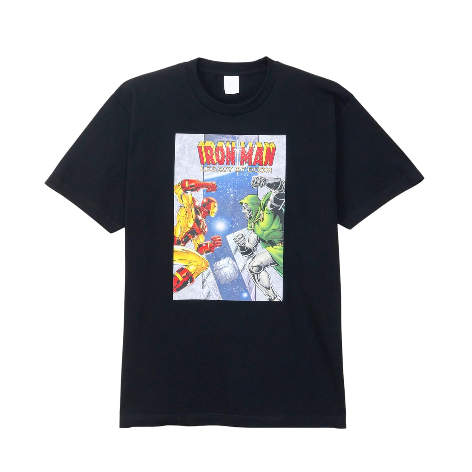 

Футболка Small Planet Marvel Железный Человек/Доктор Дум, Черная, Размер L